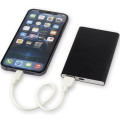 Batería externa tipo C de aluminio reciclado de 4000 mAh "Pep" 