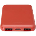 Batería externa tipo C de plástico reciclado de 5000 mAh "Asama"