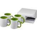 Set de regalo de 4 tazas de sublimación "Ceramic"