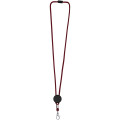 Lanyard bicolor con disco ajustable "Hagen"