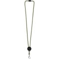 Lanyard bicolor con disco ajustable "Hagen"