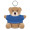 NIL Llavero con osito de peluche