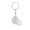 FLAT RING Llavero redondo con token
