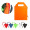 BEIRA. Bolsa plegable en 190T poliéster reciclado (100% rPET)