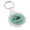 BOLING. Llavero de poliestireno transparente con forma circular