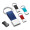 BUMPER. Llavero de metal y PU