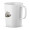 NELS WHITE. Taza de porcelana de 320 ml