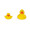 DUCKY. Pato de goma de PVC