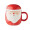 SANTA Taza cerámica con tapa 370 ml