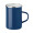 SILVER Taza metal con capa de esmalte