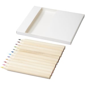Set de 22 lápices de colores y tarjetas para colorear "Doris"