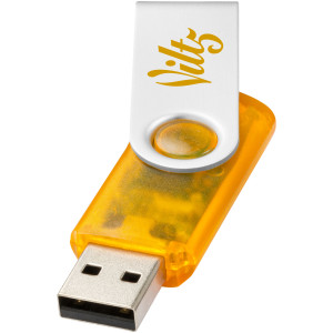 Memoria USB translúcida de 4 GB Rotate