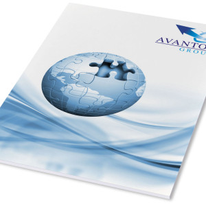 Libreta A4 "Desk-Mate®" con cubierta envolvente