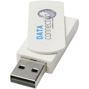 Memoria USB de paja de trigo de 16 GB "Rotate"