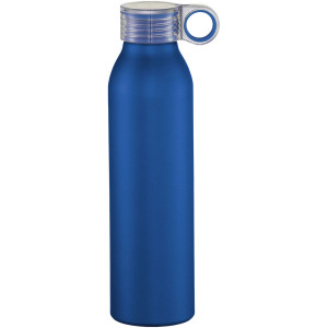 Botella de aluminio antiderrames con acabado mate 650ml