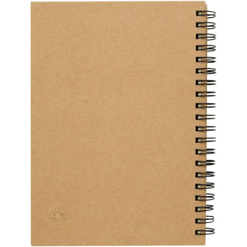 Libreta espiral de papel reciclado "Mendel"