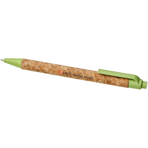 Bolígrafo de corcho y paja de trigo "Midar"