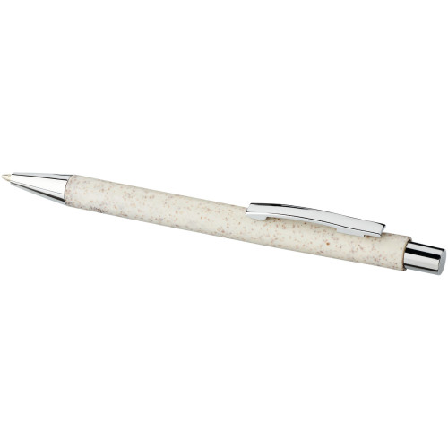 Bolígrafo de paja de trigo con mecanismo de presión "Tual"