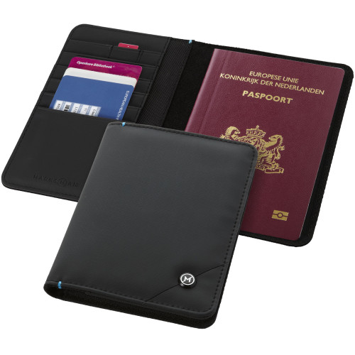 Cartera con protección RFID para pasaporte Odyssey