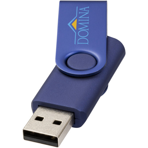 Memoria USB metálica de 4 GB "Rotate"