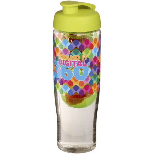 H2O Active® Tempo Bidón deportivo e infusor con Tapa Flip de 700 ml