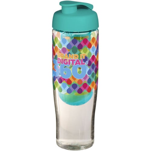 H2O Active® Tempo Bidón deportivo e infusor con Tapa Flip de 700 ml