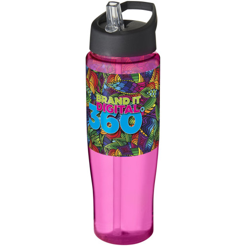 Bidón deportivo con tapa con boquilla de 700 ml H2O Active® "Tempo" 