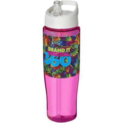 Bidón deportivo con tapa con boquilla de 700 ml H2O Active® "Tempo" 