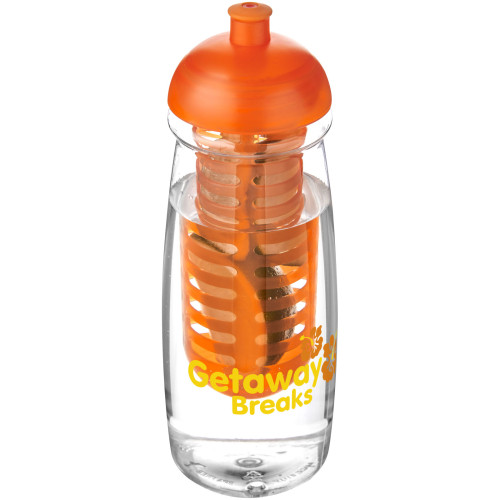 H2O Active® Pulse Bidón deportivo e infusor con Tapa Dome de 600 ml