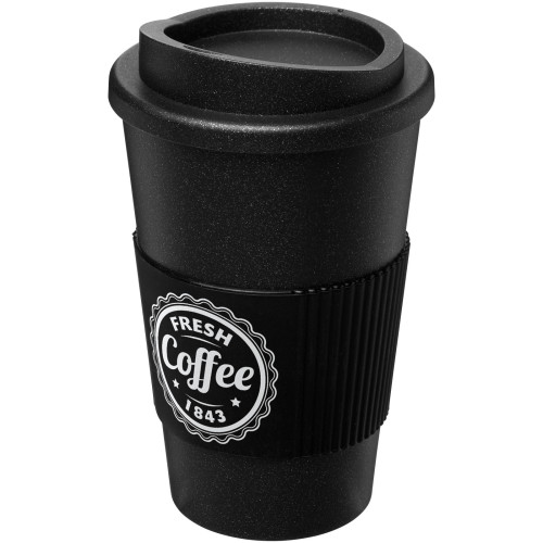 Americano® Vaso térmico de 350 ml con agarradera "Midnight"