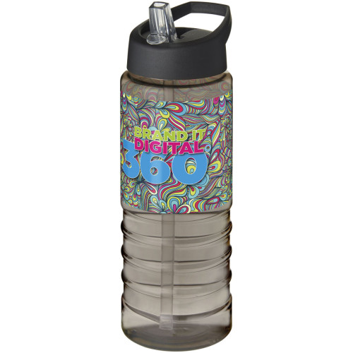 Bidón deportivo con tapa con boquilla de 750 ml H2O Active® "Treble "