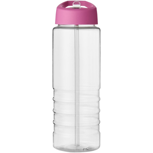 Bidón deportivo con tapa con boquilla de 750 ml H2O Active® "Treble "