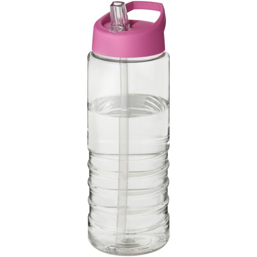 Bidón deportivo con tapa con boquilla de 750 ml H2O Active® "Treble "