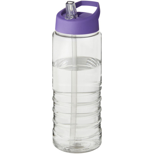 Bidón deportivo con tapa con boquilla de 750 ml H2O Active® "Treble "
