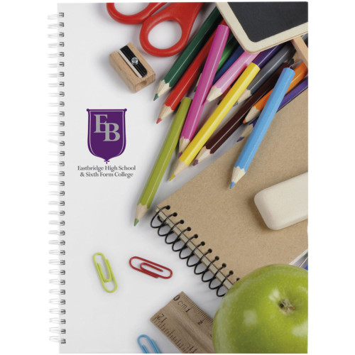 Cuaderno A4 Wire-o y tapa dura