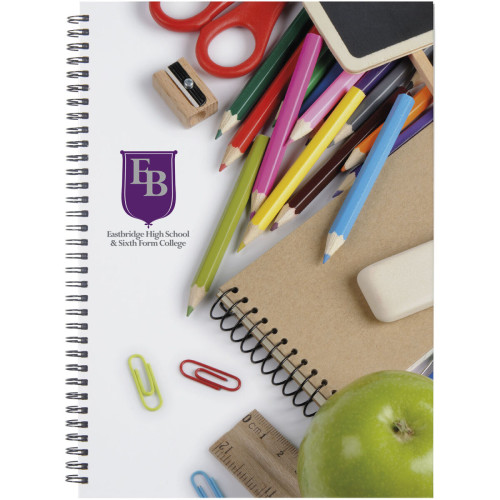 Cuaderno A4 Wire-o y tapa dura