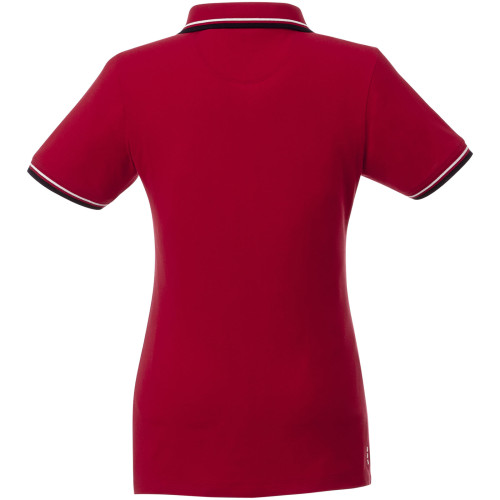 Polo con ribete de cuello contrastado para mujer "Fairfield"