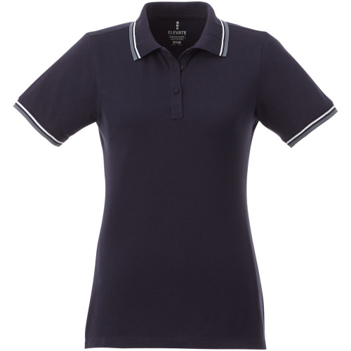 Polo con ribete de cuello contrastado para mujer "Fairfield"