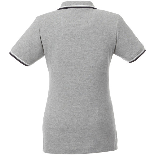 Polo con ribete de cuello contrastado para mujer "Fairfield"