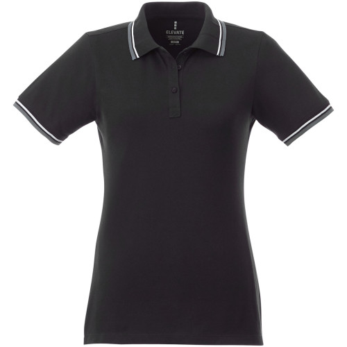 Polo con ribete de cuello contrastado para mujer "Fairfield"