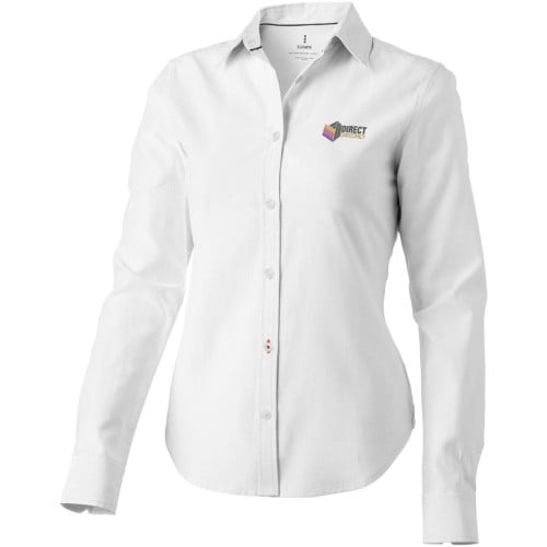 Camisa tipo Oxford de manga larga de mujer "Vaillant"