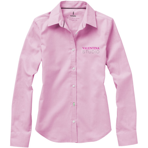 Camisa tipo Oxford de manga larga de mujer "Vaillant"