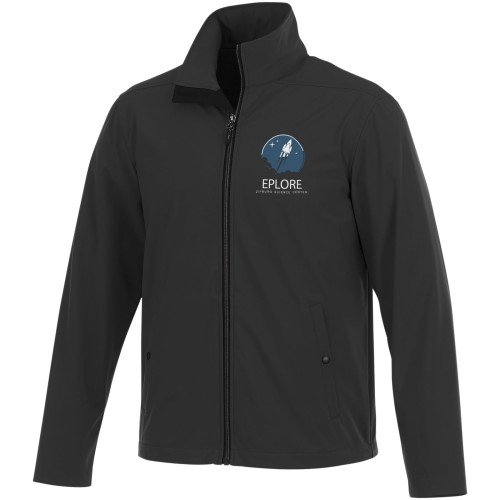 Chaqueta softshell con etiqueta personalizable para hombre "Karmine"