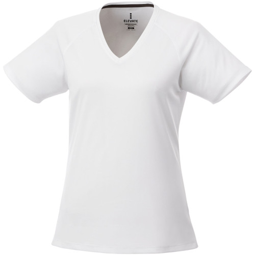 Camiseta de pico de manga corta Cool fit de mujer "Amery"