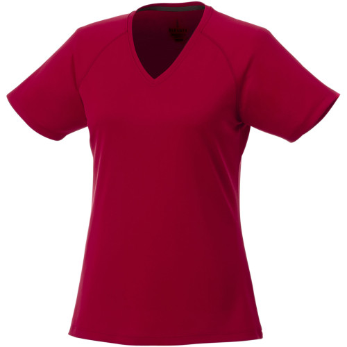 Camiseta de pico de manga corta Cool fit de mujer "Amery"