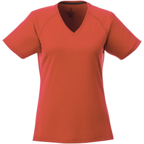 Camiseta de pico de manga corta Cool fit de mujer "Amery"