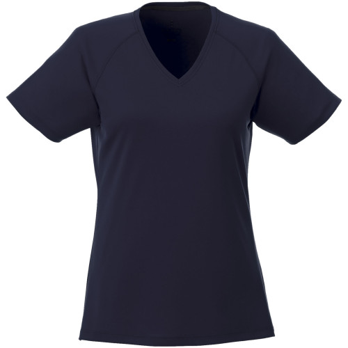 Camiseta de pico de manga corta Cool fit de mujer "Amery"