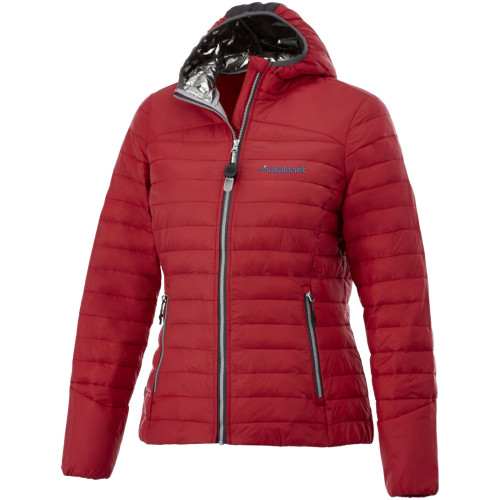 Chaqueta aislante plegable con capucha para mujer "Silverton"