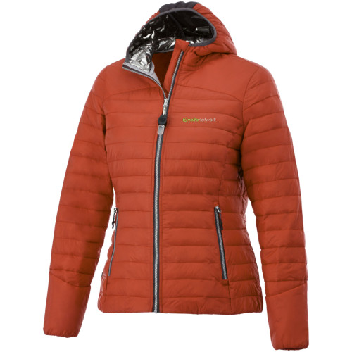 Chaqueta aislante plegable con capucha para mujer "Silverton"