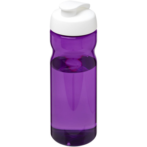 Bidón deportivo con tapa Flip de 650 ml H2O Active® "Eco Base"